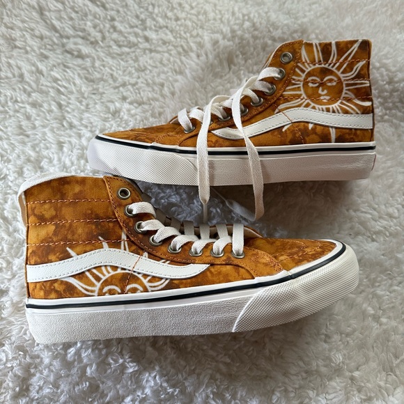 Rare LE Vans Sk8-Hi 38 Decon VR3 SF Tie-Dye Inca Gold Sun size 5.5 - Picture 2 of 8